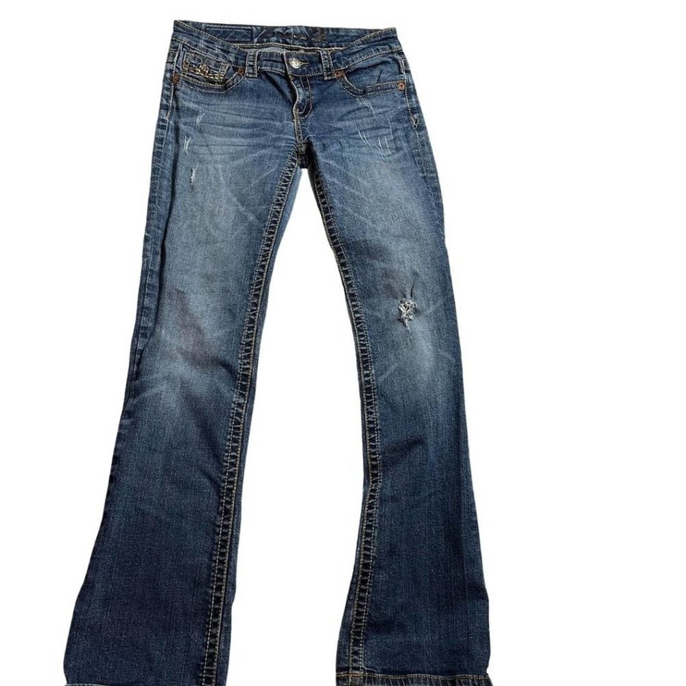 Seven7 Low Rise Flare Jeans